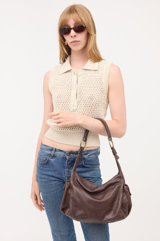 Miu Miu Leather Shoulder Bag