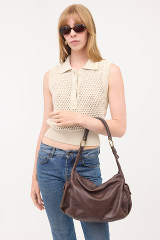 Miu Miu Leather Shoulder Bag