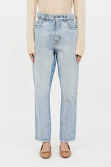 Miu Miu Paper Bag Logo Jeans