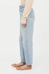Miu Miu Paper Bag Logo Jeans