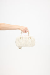Miu Miu Matelasse Leather Arcadie Bag
