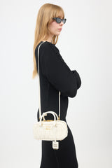 Miu Miu Matelasse Leather Arcadie Bag