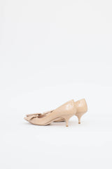 Miu Miu Patent Buckle Heel