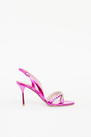 Crystal Embellished Heel
