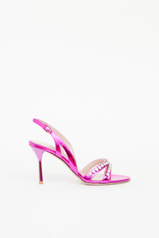 Crystal Embellished Heel