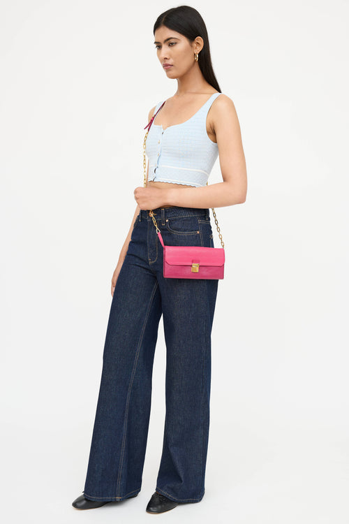 Miu Miu Bicolor Madras Chain