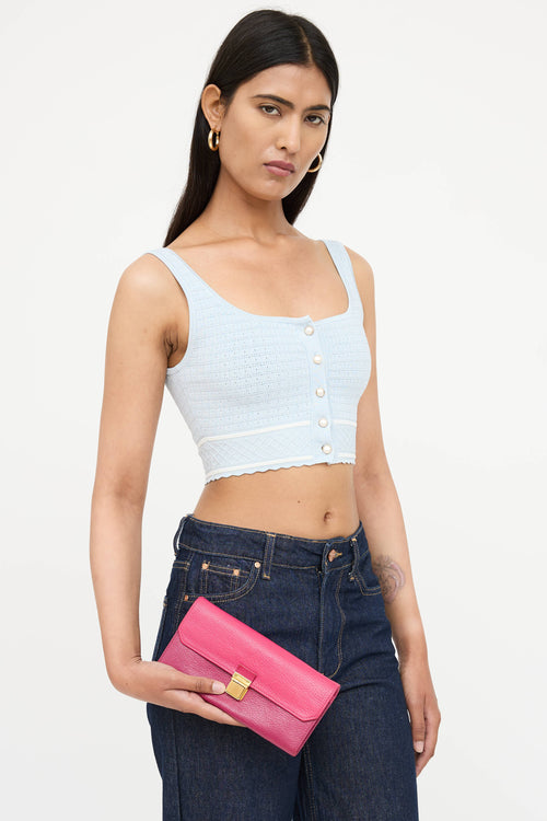 Miu Miu Bicolor Madras Chain