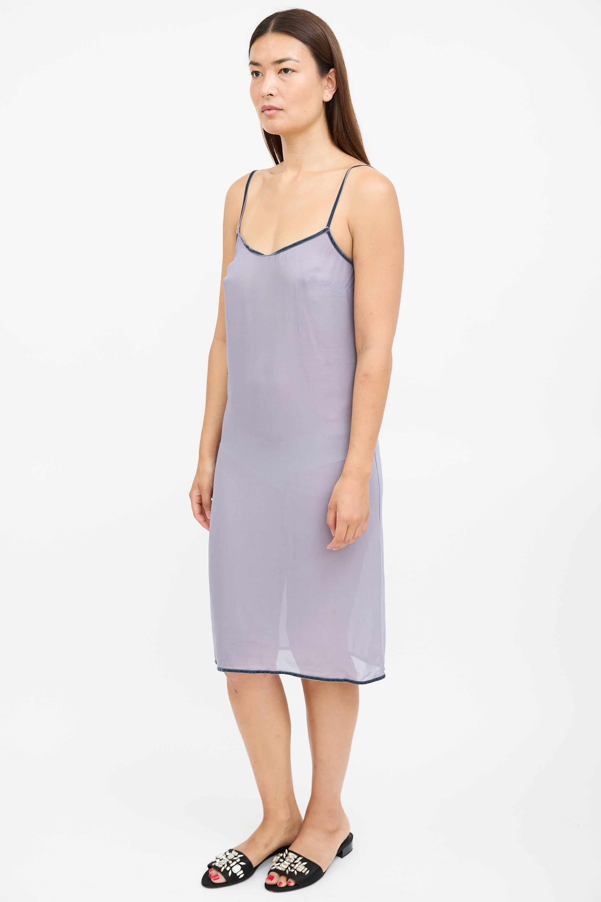 miu miu purple dress rare MIU MIU 2014 Runway blue PVC metallic purple wool A-line dress IT40 S