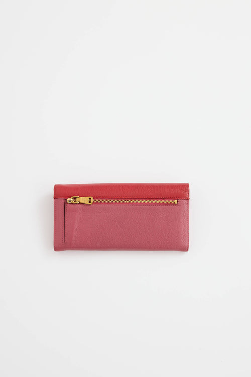 Miu Miu Bow Long Wallet