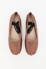 Miu Miu Satin Ballet Flat
