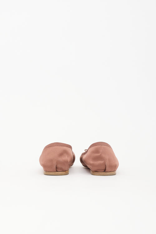 Miu Miu Satin Ballet Flat