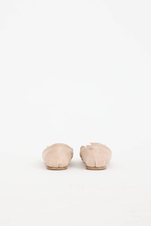 Miu Miu Bow Mary Jane Flat