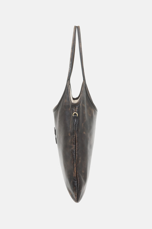 Miu Miu Distressed Leather Ivy Bag
