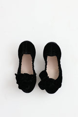 Miu Miu Velvet Scrunch Flat