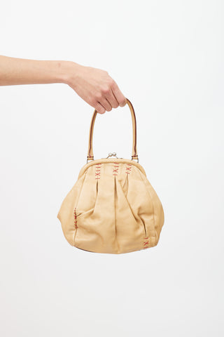 Miu Miu // Black Leather Matelassé Shoulder Bag – VSP Consignment
