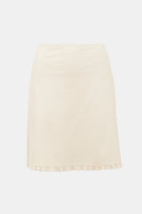 Miu Miu Vintage Leather Midi Skirt