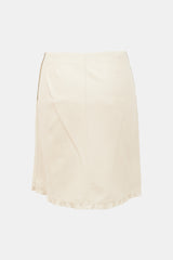 Miu Miu Vintage Leather Midi Skirt
