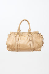 Miu Miu Leather Lux Two Way Bag