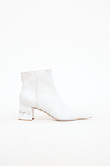 Miu Miu Crackle Jewel Ankle Boot