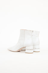 Miu Miu Crackle Jewel Ankle Boot