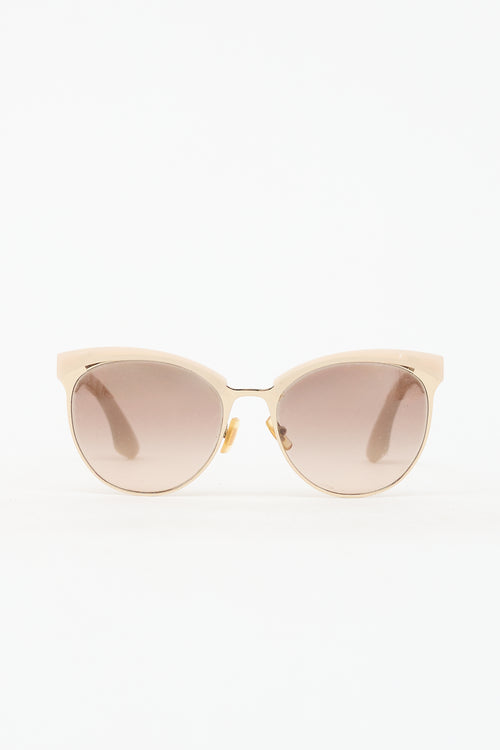 Miu Miu SMU54Q Embellished Sunglasses