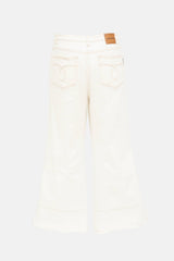 Miu Miu Frayed Hem Jeans