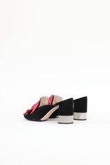 Miu Miu Suede Bow Mule