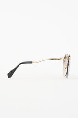 Miu Miu SMU52T Round Sunglasses