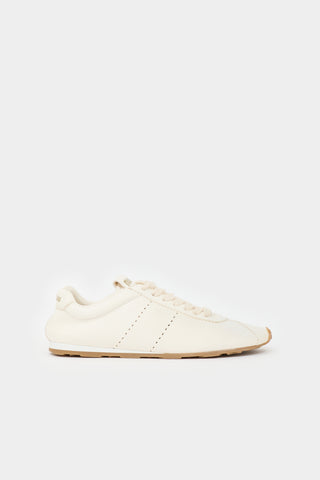 Miu Miu Nappa Leather Plume Sneaker