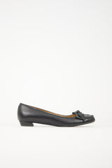 Miu Miu Leather Ballet Flat