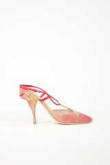 Miu Miu Woven Ombre Heel