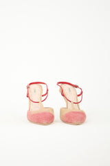Miu Miu Woven Ombre Heel