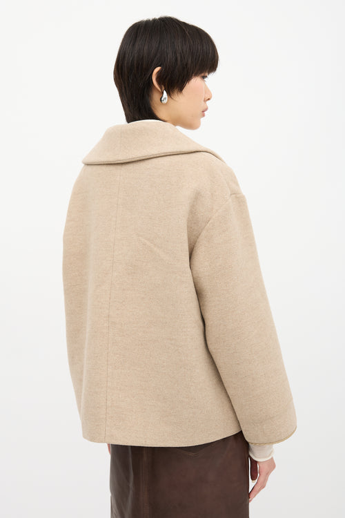 Miu Miu 2013 Wool Wide Collar Jacket