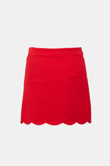 Miu Miu 2018 Scalloped Mini Skirt