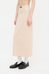 Miu Miu 2022 Nylon Midi Skirt