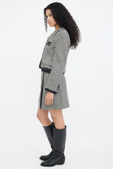 Miu Miu 2023 Cropped Logo Jacket