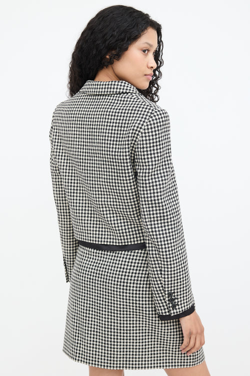 Miu Miu 2023 Cropped Logo Jacket