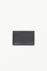 Miu Miu Black Matelassé Leather Card Holder