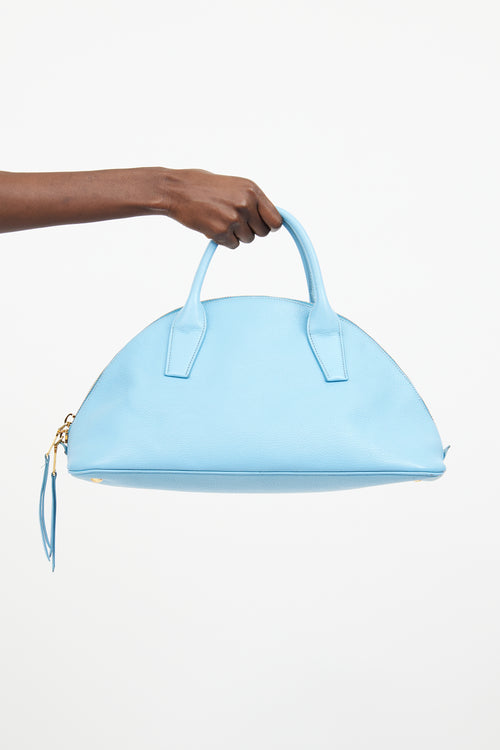 Miu Miu Blue 2Way Boston Bag