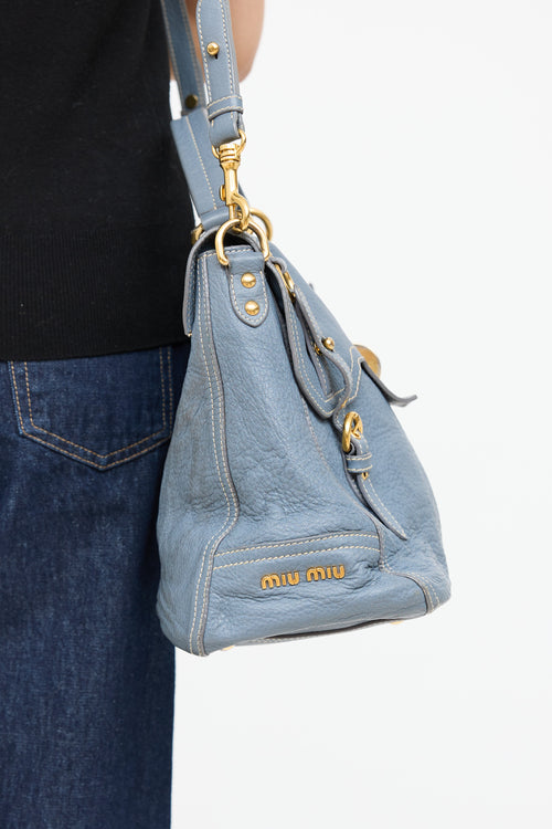 Miu MiuLeather Turnlock Bag