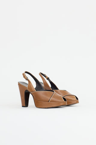 Miu Miu FW 2000 Leather Heel