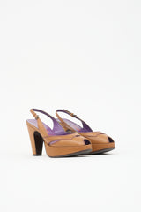Miu Miu FW 2000 Leather Heel