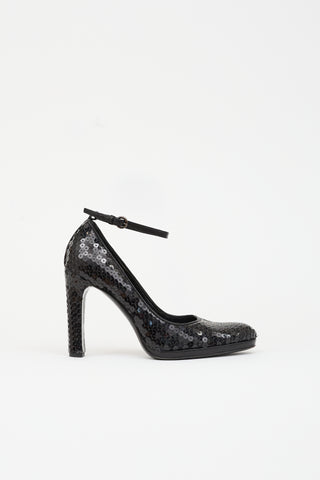 Miu Miu FW 2002 Sequin Pump