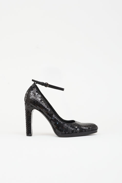 Miu Miu FW 2002 Sequin Pump