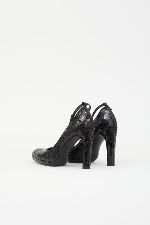 Miu Miu FW 2002 Sequin Pump