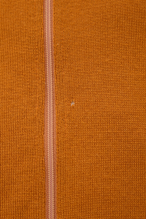 Miu Miu Intarsia Zip Sweater