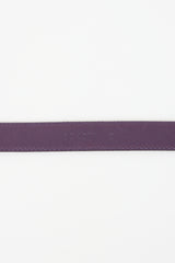 Miu Miu Leather Logo Plaque Slim Belt
