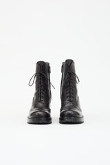 Miu Miu Leather Longwing Brogue Boot