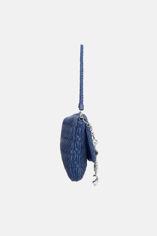 Miu Miu Leather Matelassé Flap Bag