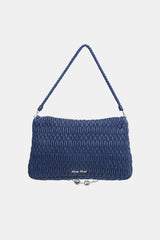 Miu Miu Leather Matelassé Flap Bag